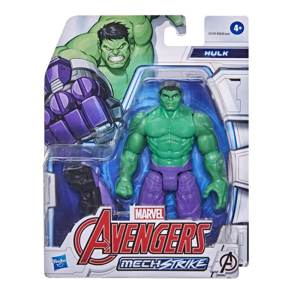 Hasbro Marvel Avengers Mech Strike 6-inch Scale Action Figure Toy HULK 4 Hasbro Marvel Avengers Mech Strike 6-inch Scale Action Figure Toy HULK - Image 2