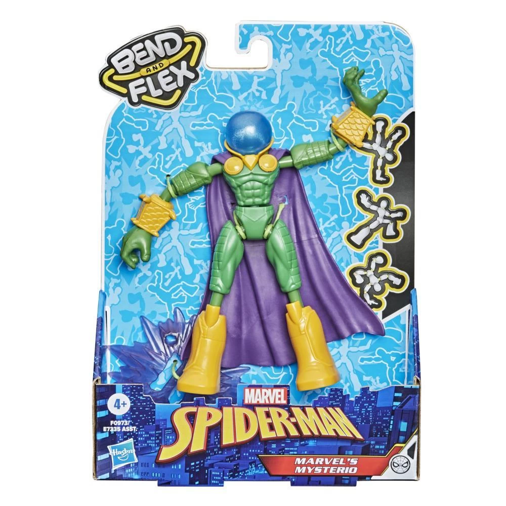 Hasbro Marvel Spider-Man Bend And Flex Marvel’s Mysterio Action Figure 3 Hasbro Marvel Spider-Man Bend And Flex Marvel’s Mysterio Action Figure