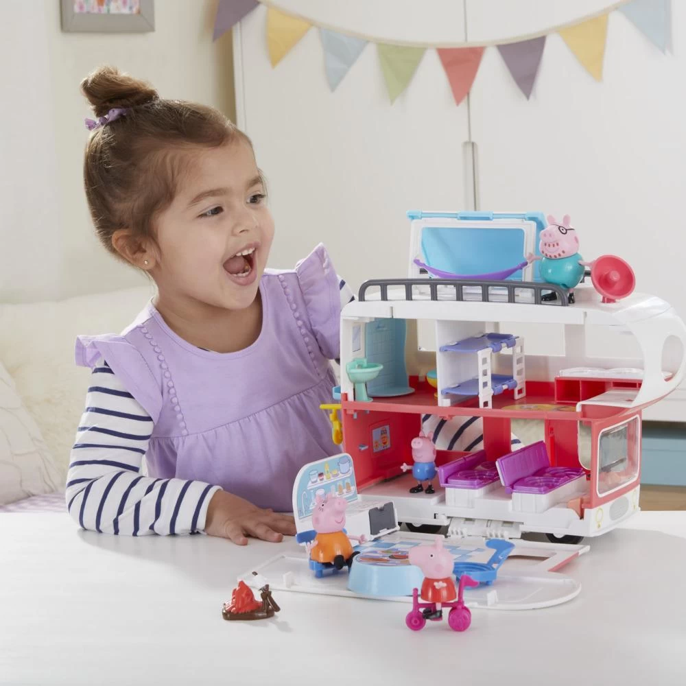 Hasbro Peppa Pig Peppa’s Adventures Peppa’s Family Motorhome Toy 8 Hasbro Peppa Pig Peppa’s Adventures Peppa’s Family Motorhome Toy - Image 6