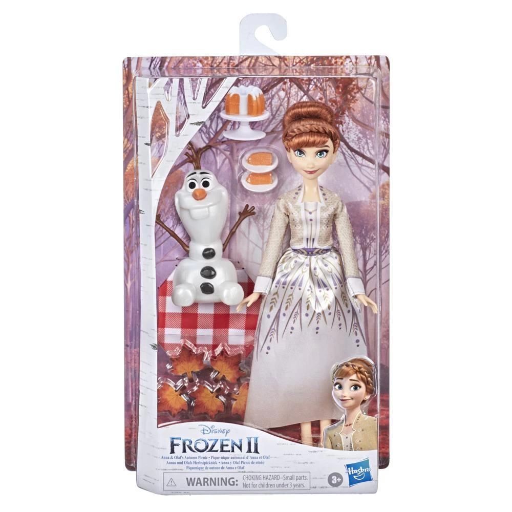 Hasbro Disney Frozen 2 Anna And Olaf's Autumn Picnic Fashion Doll 3 Hasbro Disney Frozen 2 Anna And Olaf's Autumn Picnic Fashion Doll