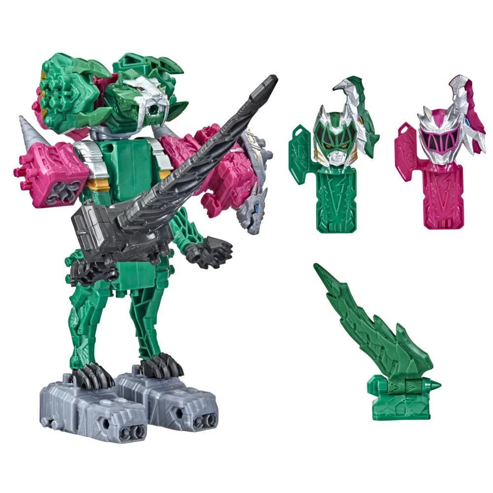 Hasbro POWER RANGERS Dino Fury Ankylo Hammer And Tiger Claw Zord 3 Hasbro POWER RANGERS Dino Fury Ankylo Hammer And Tiger Claw Zord