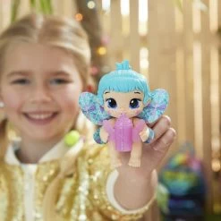 Hasbro Baby Alive Glo Pixies Minis Doll, Aqua Flutter -Hasbro Shop 5311494477a138b193aa20bbd3cc043adcf8475d