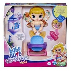 Hasbro Baby Alive Glo Pixies Minis Doll, Honey Rose
