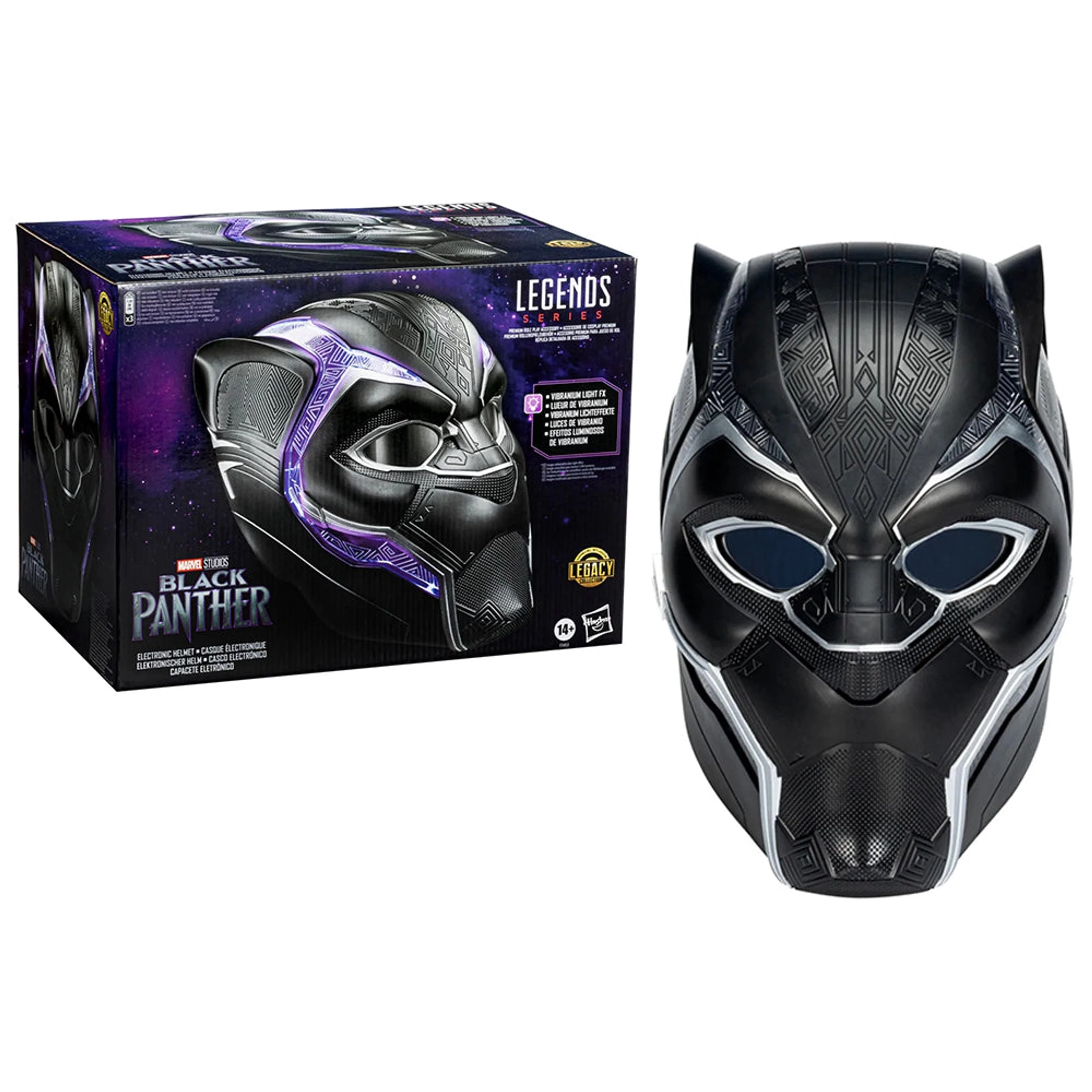 Hasbro Marvel Legends Black Panther Electronic Helmet 9 Hasbro Marvel Legends Black Panther Electronic Helmet - Image 7