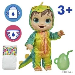 Hasbro BABY ALIVE Dino Cuties Doll - Stegosaurus -Hasbro Shop BABYALIVEDinoCutiesDoll Stegosaurus4