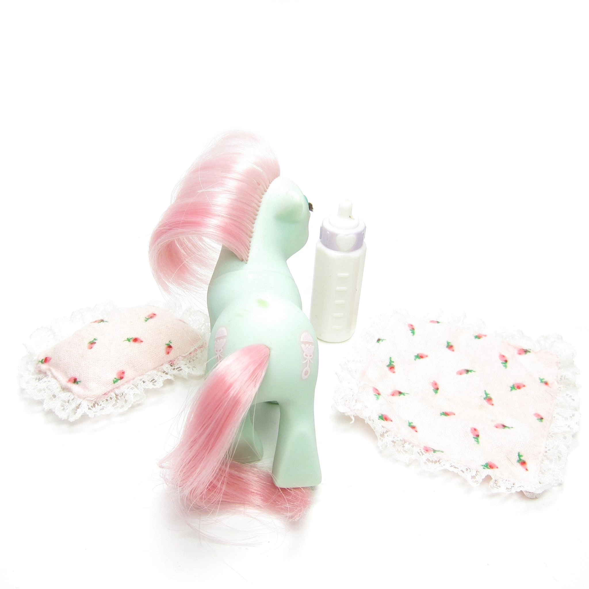 Hasbro Baby Buggy Playset My Little Pony G1 Toy With Baby Cuddles & Accessories 7 Hasbro Baby Buggy Playset My Little Pony G1 Toy With Baby Cuddles & Accessories - Image 5