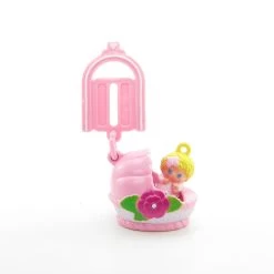 Hasbro Baby Sunshine With Bassinet Charmkins Button Hanger Charm