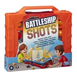 Hasbro Battleship Shots Game (En-Fr-Es-De): Bounce, Sink, Win!