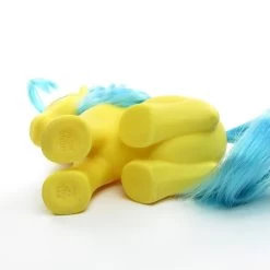 Hasbro Bubbles My Little Pony Vintage G1 Sitting Pose -Hasbro Shop Bubbles sitting seated my little pony toy