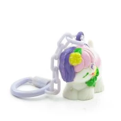 Hasbro Buttercup Charmkins Keychain With White Dog -Hasbro Shop Buttercup charmkins fluffy dog keychain shoe clip