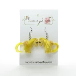 Hasbro Butterscotch Retro My Little Pony Earrings