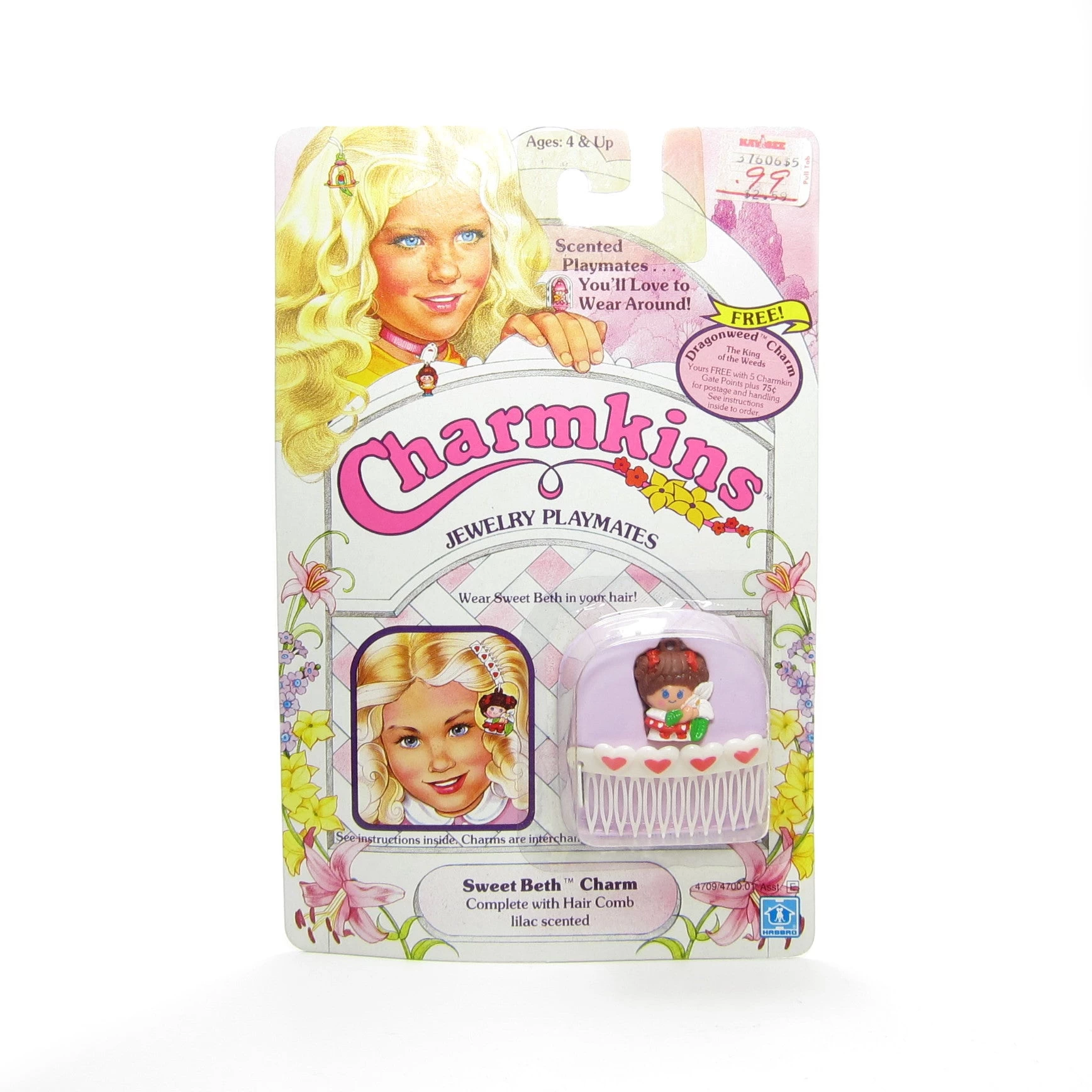 Hasbro Sweet Beth MOC Vintage Charmkins Hair Comb Factory Sealed NOS 3 Hasbro Sweet Beth MOC Vintage Charmkins Hair Comb Factory Sealed NOS