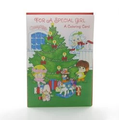 Hasbro Charmkins Merry Christmas Greeting Card With Coloring Page