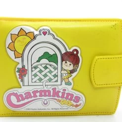 Hasbro Charmkins Wallet Vintage Yellow Vinyl Bifold Billfold & Coin Purse With Brown Eyed Susan 11 Hasbro Charmkins Wallet Vintage Yellow Vinyl Bifold Billfold & Coin Purse With Brown Eyed Susan -Hasbro Shop Charmkins vintage 1983 brown eyed susan wallet billfold