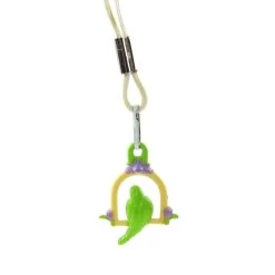 Hasbro Crocus The Parrot Charmkins Charm With Hair Elastic -Hasbro Shop Crocus charmkins parrot charm hair elastic barrette 1983 hasbro