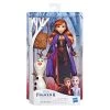 Hasbro Disney Frozen Anna Doll With Buildable Olaf Figure And Backpack Accessory
