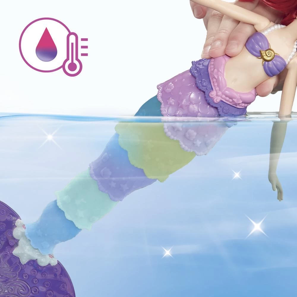Hasbro Disney Princess Rainbow Reveal The Little Mermaid Ariel Color Change Doll 7 Hasbro Disney Princess Rainbow Reveal The Little Mermaid Ariel Color Change Doll - Image 5