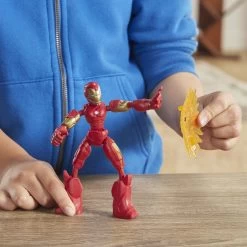 Hasbro Marvel Avengers Bend And Flex Iron Man Action Figure E7870 -Hasbro Shop E78704