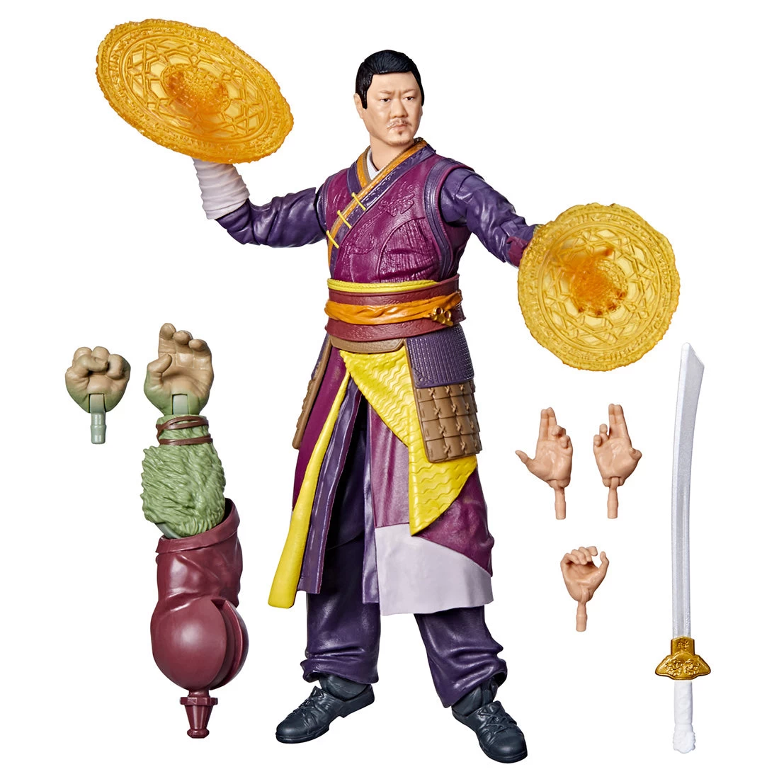 Hasbro Marvel Legends Series Doctor Strange In The Multiverse Of Madness 6-inch Wong Action Figure 4 Hasbro Marvel Legends Series Doctor Strange In The Multiverse Of Madness 6-inch Wong Action Figure - Image 2