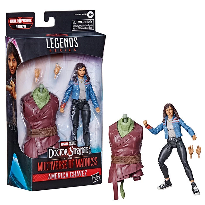 Hasbro Marvel Legends Series Doctor Strange In The Multiverse Of Madness 6-inch America Chavez Action Figure 6 Hasbro Marvel Legends Series Doctor Strange In The Multiverse Of Madness 6-inch America Chavez Action Figure - Image 4