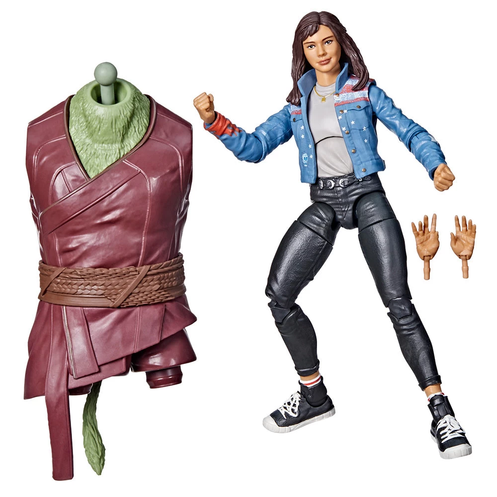 Hasbro Marvel Legends Series Doctor Strange In The Multiverse Of Madness 6-inch America Chavez Action Figure 5 Hasbro Marvel Legends Series Doctor Strange In The Multiverse Of Madness 6-inch America Chavez Action Figure - Image 3