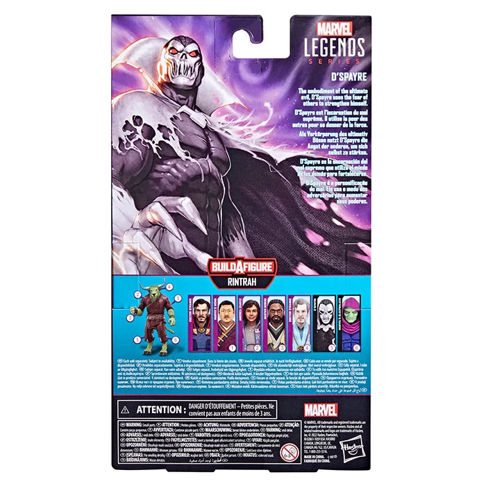 Hasbro Marvel Legends Series Doctor Strange In The Multiverse Of Madness 6-inch D’Spayre Action Figure 4 Hasbro Marvel Legends Series Doctor Strange In The Multiverse Of Madness 6-inch D’Spayre Action Figure - Image 2