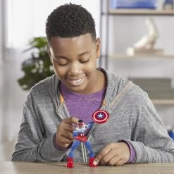 Hasbro Marvel Avengers Bend And Flex Flexible Captain America Action Figure F0971 -Hasbro Shop F09715