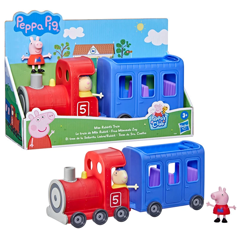Hasbro Peppa Pig Miss Rabbit's Train 5 Hasbro Peppa Pig Miss Rabbit's Train - Image 3