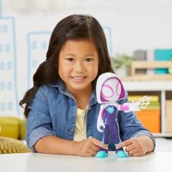 Hasbro Marvel Spidey And His Amazing Friends Supersized Ghost-Spider Action Figure -Hasbro Shop F3987 LS SAF MEGA GHOST SPIDER 0360 Online 1000SQ