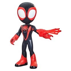 Hasbro Marvel Spidey And His Amazing Friends Supersized Miles Morales: Spider-Man Action Figure 9 Hasbro Marvel Spidey And His Amazing Friends Supersized Miles Morales: Spider-Man Action Figure -Hasbro Shop F3988FF11 5010994119058 main 21 Online 1000SQ