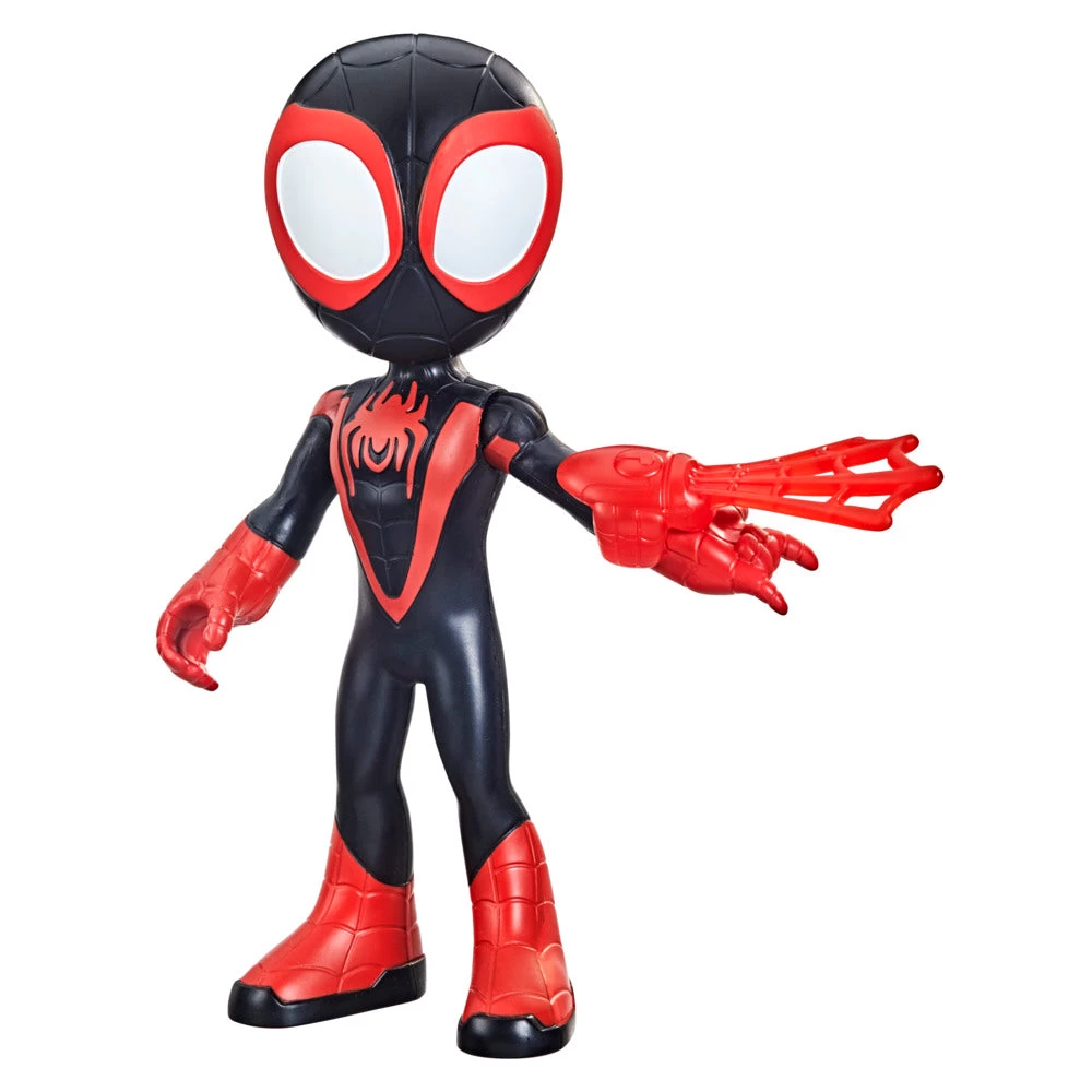 Hasbro Marvel Spidey And His Amazing Friends Supersized Miles Morales: Spider-Man Action Figure 5 Hasbro Marvel Spidey And His Amazing Friends Supersized Miles Morales: Spider-Man Action Figure - Image 3