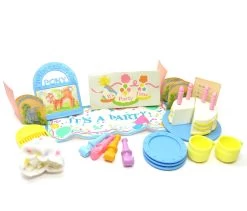 Hasbro Party Gift Pack My Little Pony Set With Ponies & Accessories -Hasbro Shop G1 My Little Pony Party Pack Birthday Cake Plates