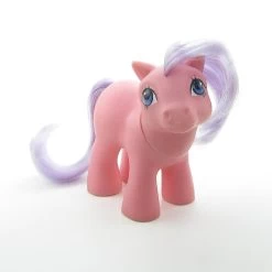 Hasbro Pink Baby Ember My Little Pony Mail Order Toy -Hasbro Shop G1 my little pony pink baby ember purple hair