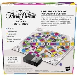 Hasbro Trivial Pursuit Decades 2010 To 2020 8 Hasbro Trivial Pursuit Decades 2010 To 2020 -Hasbro Shop Hasbro Trivial Pursuit Decades 2010 to 2020 2