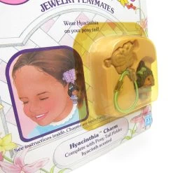 Hasbro Hyacinthia MOC Charmkins Vintage Ponytail Holder Butterfly Factory Sealed -Hasbro Shop Hyacinthia pony tail holder purple butterfly charmkins