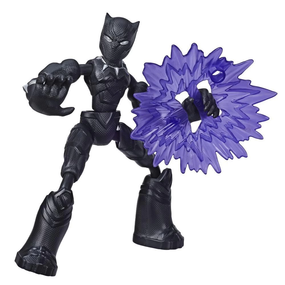 Hasbro Marvel Avengers Bend And Flex Black Panther Action Figure 3 Hasbro Marvel Avengers Bend And Flex Black Panther Action Figure