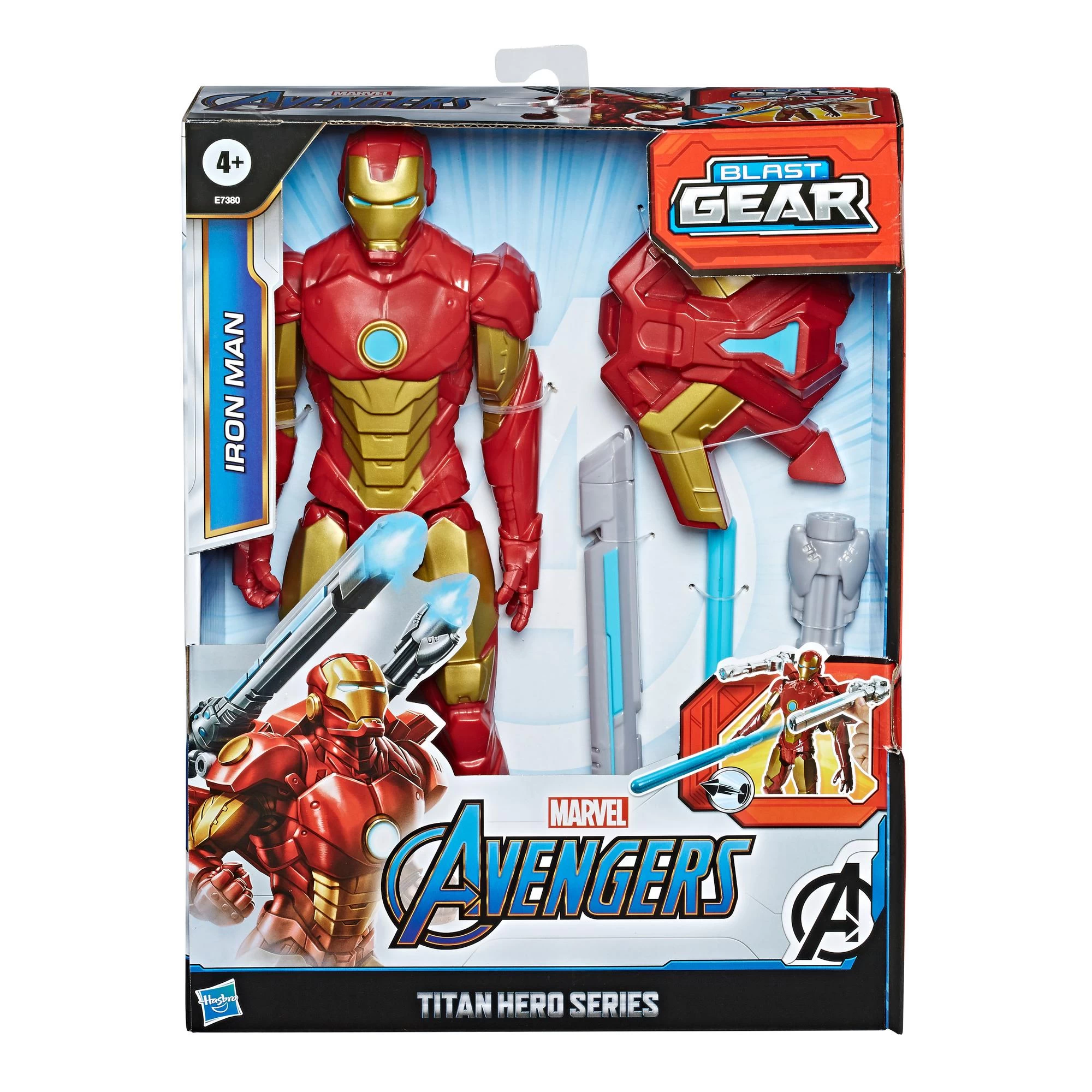 Hasbro Marvel Avengers Titan Hero Series Blast Gear IRON MAN Action Figure 4 Hasbro Marvel Avengers Titan Hero Series Blast Gear IRON MAN Action Figure - Image 2