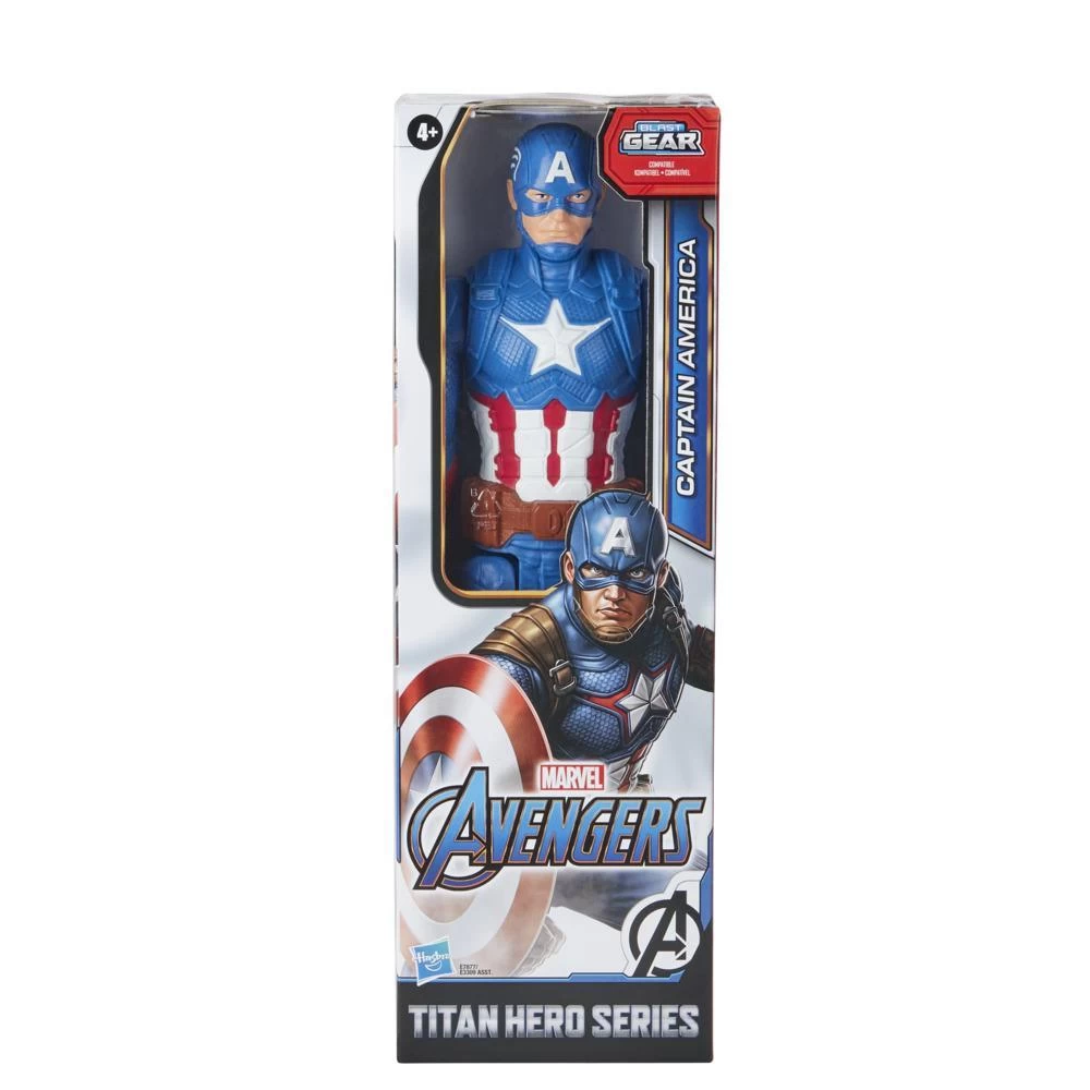 Hasbro Marvel Avengers Titan Hero Series Captain America Action Figure 4 Hasbro Marvel Avengers Titan Hero Series Captain America Action Figure - Image 2