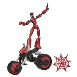 Hasbro Marvel Bend And Flex Flex Rider Spider-Man Action Figure Toy