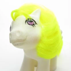 Hasbro Baby Surprise My Little Pony Vintage G1 Pegasus -Hasbro Shop My little pony baby surprise pegasus yellow hair purple balloon