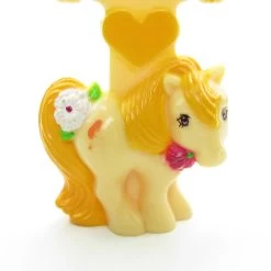 Hasbro Butterscotch My Little Pony 1984 McDonald's Bookmark -Hasbro Shop My little pony butterscotch bookmark 1984