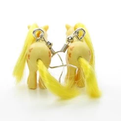 Hasbro Butterscotch Retro My Little Pony Earrings -Hasbro Shop My little pony earrings butterscotch yellow hair