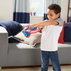 Hasbro NERF Mech Strike Marvel Avengers CAPTAIN AMERICA Strikeshot Shield Toy -Hasbro Shop NERFMechStrikeMarvelAvengersCAPTAINAMERICAStrikeshotShieldToy5