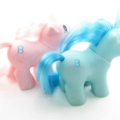 Hasbro Doodles & Noodles Newborn Twins G1 My Little Pony Set With Accessories -Hasbro Shop Noodles doodles vintage my little pony newborn twins