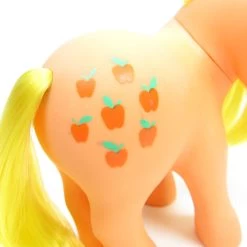 Hasbro Applejack My Little Pony Vintage G1 Year 3 Long Hair Version -Hasbro Shop Orange my little pony red apples symbol