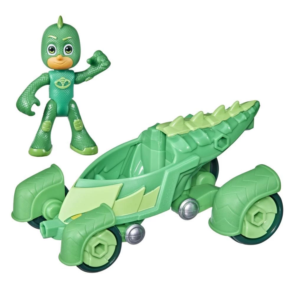 Hasbro PJ Masks Gekko-Mobile With Gekko Action Figure 3 Hasbro PJ Masks Gekko-Mobile With Gekko Action Figure
