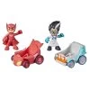 Hasbro PJ Masks Owlette Vs Romeo Battle Racers Toy