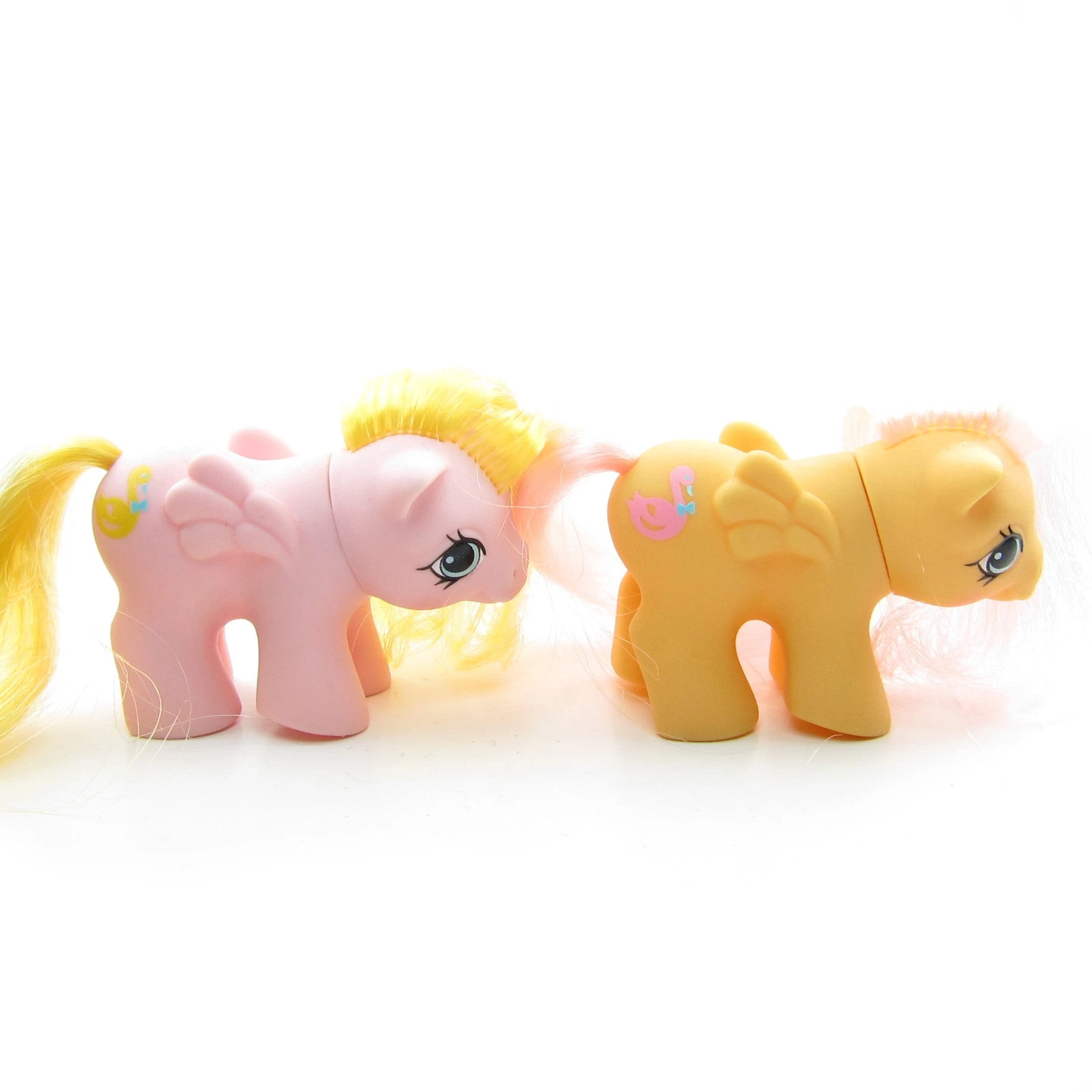 Hasbro Dibbles & Nibbles Newborn Twins G1 My Little Pony Set With Accessories 4 Hasbro Dibbles & Nibbles Newborn Twins G1 My Little Pony Set With Accessories - Image 2