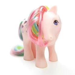 Hasbro Parasol My Little Pony Vintage G1 Rainbow Hair -Hasbro Shop Pink pony rainbow hair parasol glitter symbol