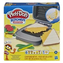 Hasbro Play-Doh Kitchen Creations Cheesy Sandwich Play Food Set